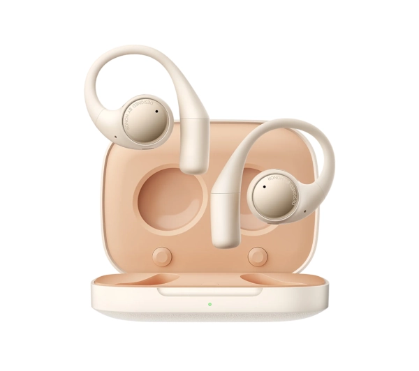 Honor Earbuds Open Przewodnictwo powietrzne Bluetooth 5.2 Funkcje AI Złoty - Kup na Raty - RRSO 0%