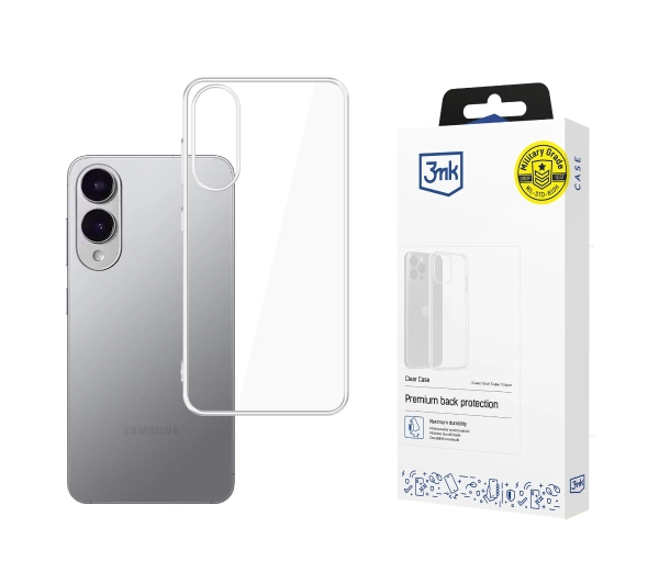 3mk Clear Case do Samsung Galaxy S25 Edge Przezroczysty