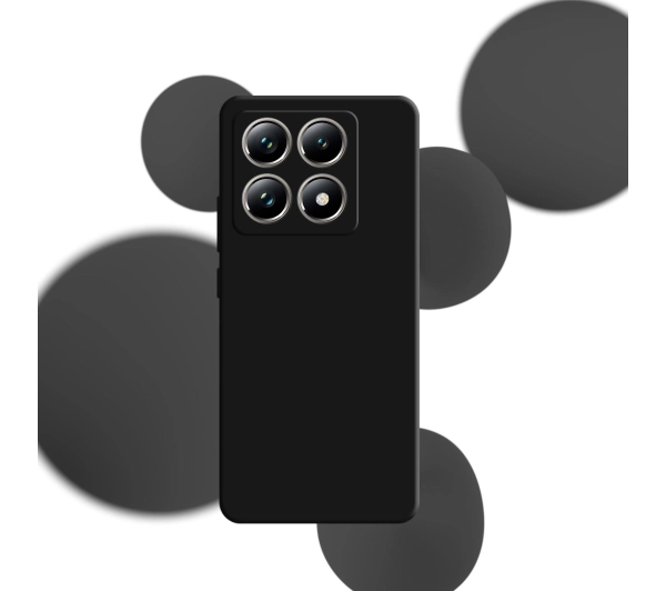 3mk Silicone Case do Xiaomi 14T Pro Czarny