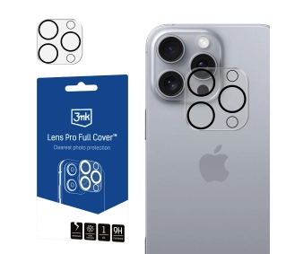 3mk Lens Pro Full Cover do iPhone 16 Pro/Pro Max