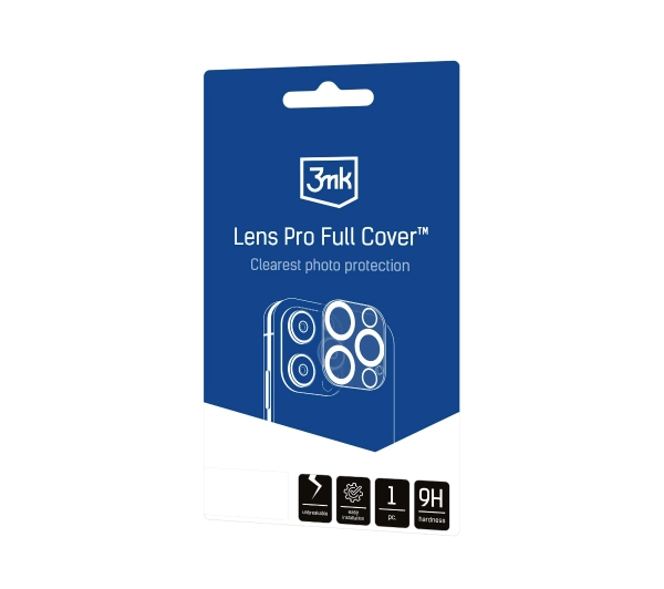 3mk Lens Pro Full Cover do iPhone 16 Pro/Pro Max