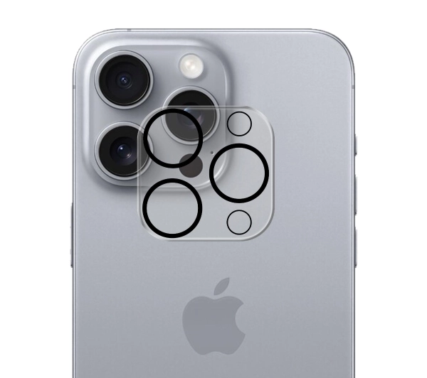 3mk Lens Pro Full Cover do iPhone 16 Pro/Pro Max