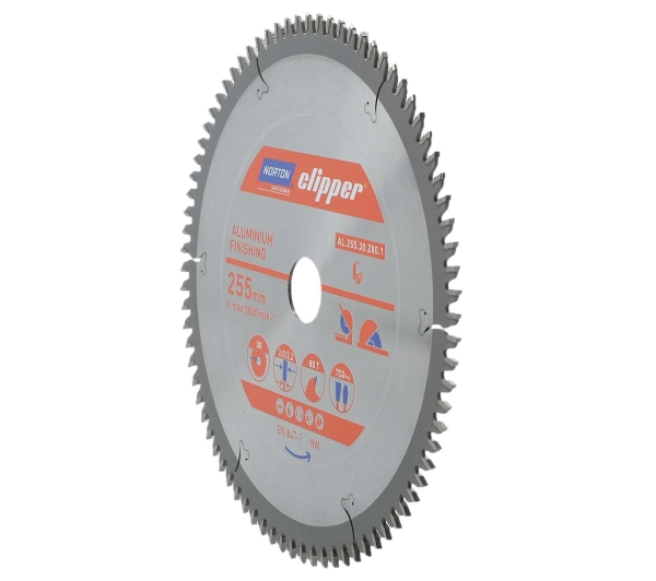 Norton Clipper do aluminium 255mm