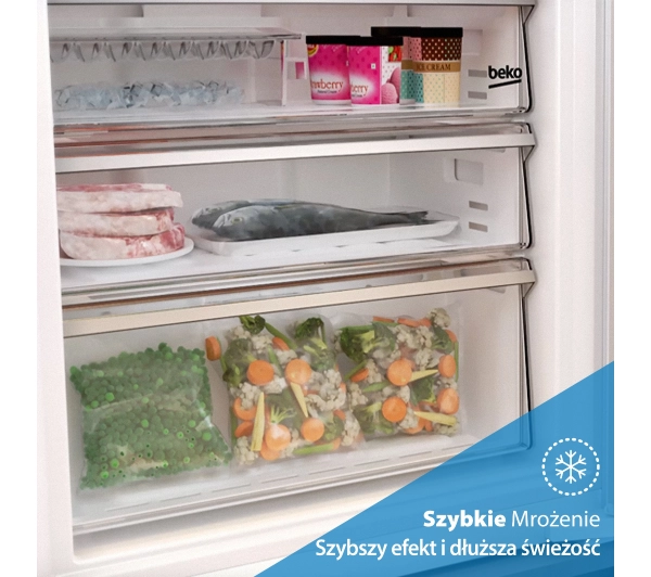 Beko bPro500 B5RGNA355HXBR Pełny No Frost 203,5cm Komora świeżości - Kup na Raty - RRSO 0%