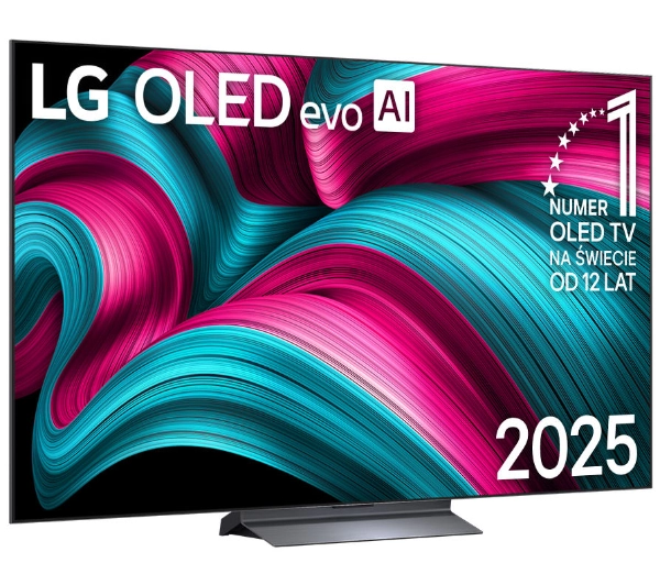 LG OLED65C54LA 65" OLED evo AI 4K 144Hz webOS Dolby Vision Dolby Atmos HDMI 2.1 DVB-T2 - ⚡ EURO HIT CENOWY! ⚡ - Kup na Raty - RRSO 0%