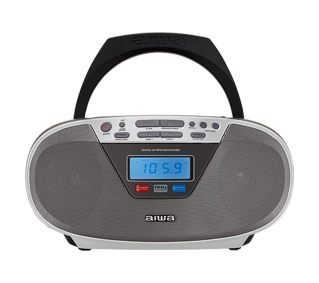 Aiwa Boombox BBTU-400SL Bluetooth Srebrny - Kup na Raty - RRSO 0%