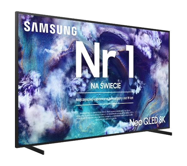 Samsung QE75QN900FT  75" Neo QLED Mini LED 8K 120Hz / 4K 165Hz Vision AI Tizen Dolby Atmos HDMI 2.1 DVB-T2 - TRZECI -55%, ALBO 5-TY ZA 1ZŁ - Kup na Raty - RRSO 0%