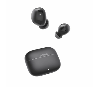 Hama Freedom Buddy II TWS Dokanałowe Bluetooth 5.4 Czarny