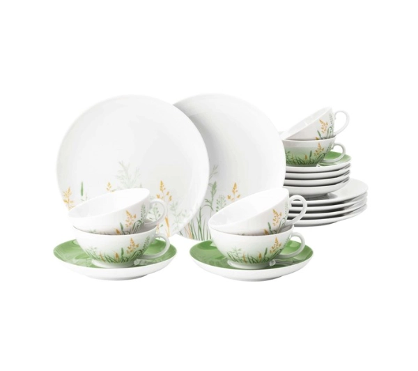 Zastawa stołowa - Seltmann Liberty Meadow Grasses Green 18 elementów