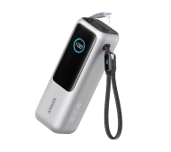Anker Ultra-Fast (A1695H41) 25000mAh 165W Wbudowany kabel USB-C Srebrny