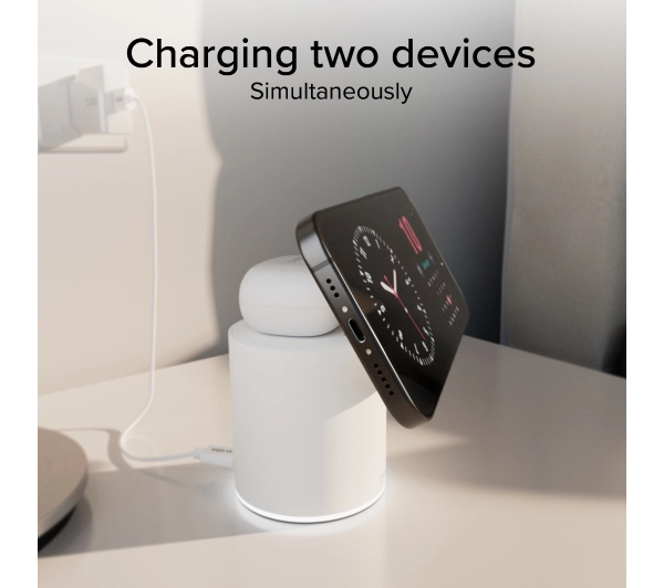 SBS 2w1 MagSafe 15W Biały