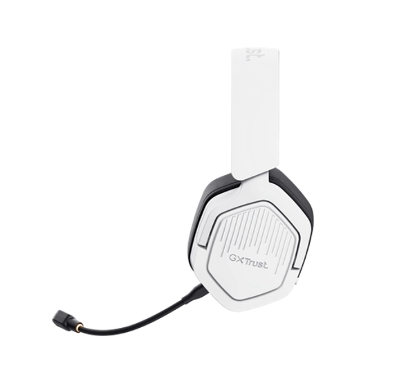 Trust GXT 493PS Carrus Wireless Nauszne Biały