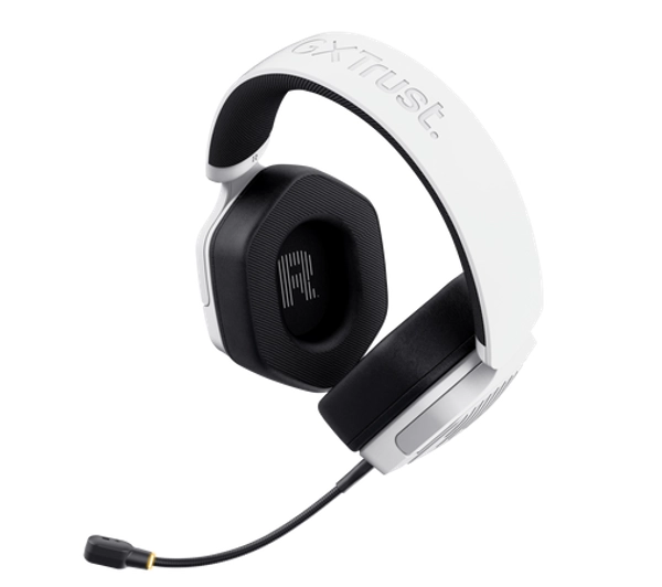 Trust GXT 493PS Carrus Wireless Nauszne Biały