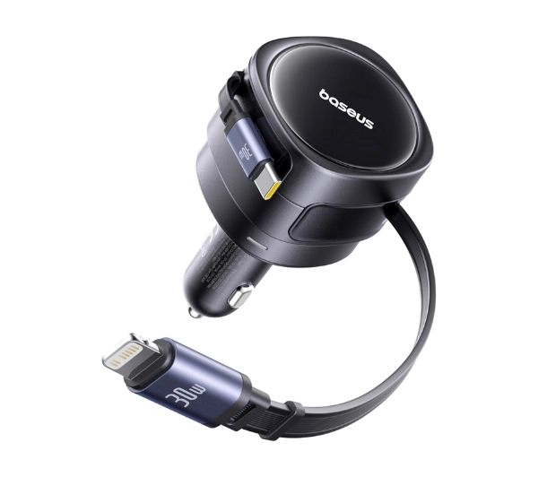 Baseus USB-C Lightning kabel 60W Czarny