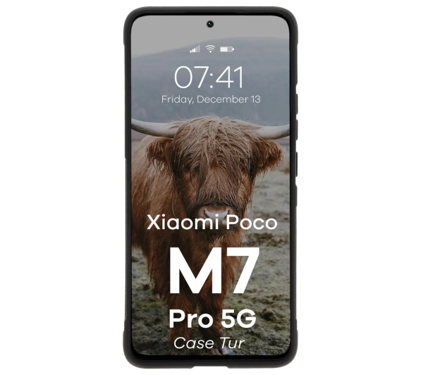 Bizon Tur do Xiaomi Poco M7 Pro 5G Czarny