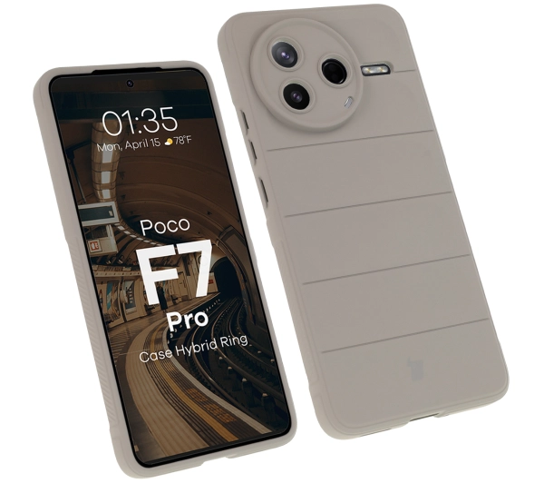 Bizon Tur do Xiaomi Poco F7 Pro Jasnoszary