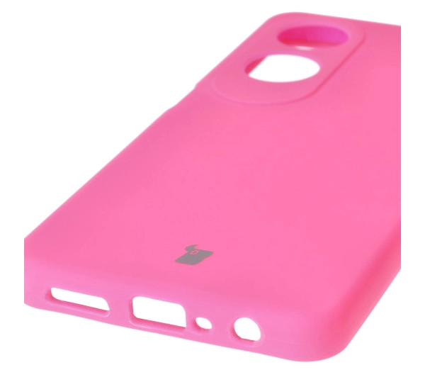 Bizon Silikonowe Soft do Oppo A60 4G Neonowo-różowy