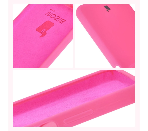Bizon Silikonowe Soft do Oppo A60 4G Neonowo-różowy