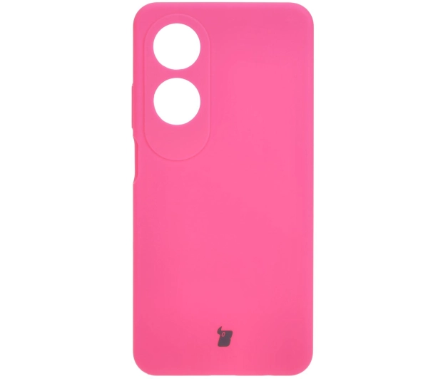 Bizon Silikonowe Soft do Oppo A60 4G Neonowo-różowy
