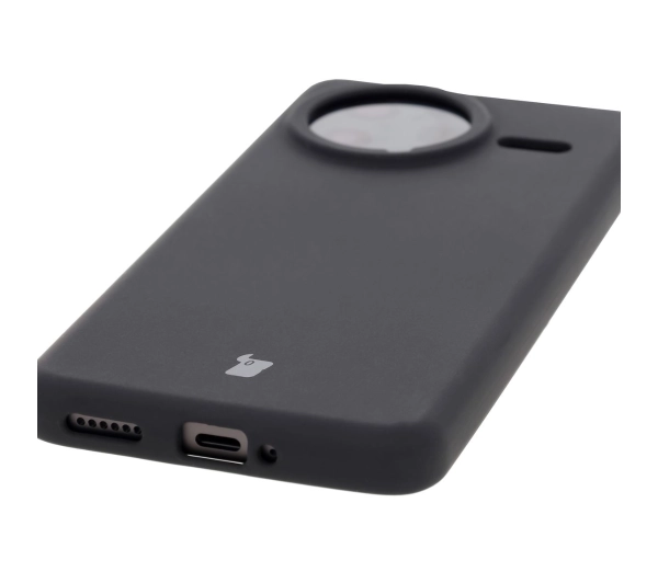 Bizon Silikonowe Soft do Xiaomi Poco F7 Ultra Czarny