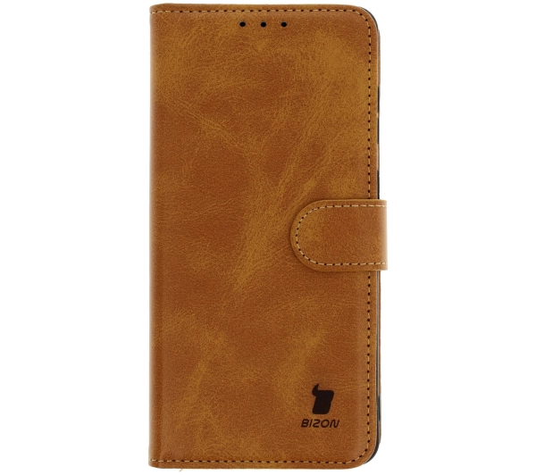 Bizon z klapką Pocket do Samsung Galaxy S25 Edge Brązowy