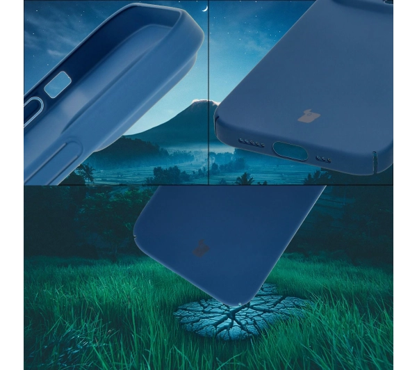 Bizon Łupka do iPhone 14 Pro Niebieski