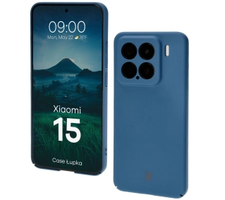 Bizon Łupka do Xiaomi 15 Niebieski