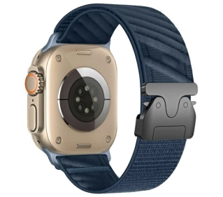 Beline do Apple Watch Oblique Parachute buckle 38/40/41mm Granatowy