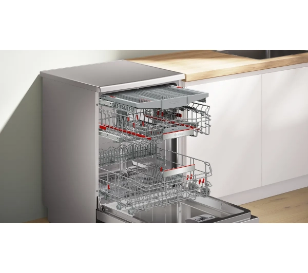 Bosch SMS8ECI02E 60cm Automatyczne otwieranie drzwi Szuflada na sztućce Zdalne sterowanie - TRZECI -55%, ALBO 5-TY ZA 1ZŁ - Kup na Raty - RRSO 0%