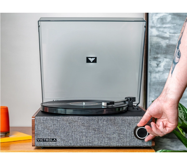 Victrola Eastwood LP VTA-78-WLN-INT Manualny Napęd paskowy Bluetooth Orzech - Kup na Raty - RRSO 0%