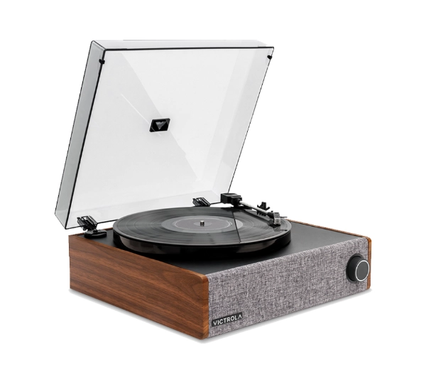 Victrola Eastwood LP VTA-78-WLN-INT Manualny Napęd paskowy Bluetooth Orzech