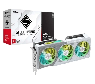 ASrock Radeon RX 9060 XT Steel Legend OC 16GB GDDR6 128bit FSR - Kup na Raty - RRSO 0%
