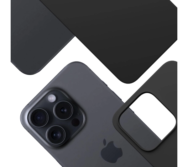 3mk Hardy MagSilicone Graphite do iPhone 15 Pro Max