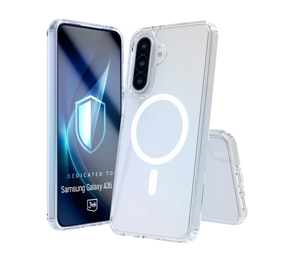 3mk Armor MagCase do Samsung Galaxy A36 Przezroczysty