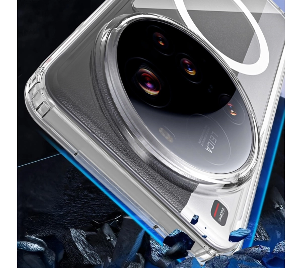 3mk Armor MagCase do Xiaomi 15 Ultra Przezroczysty