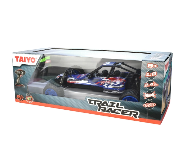 TAIYO Trail Racer Blue (080020A) 14km/h Zasięg 35m Czas 40minut - Kup na Raty - RRSO 0%