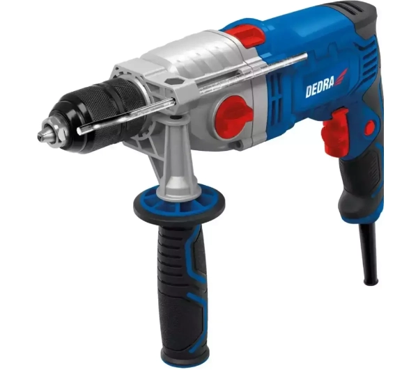 Wiertarka udarowa DEDRA DED7962 sieciowa 1100W + akcesoria