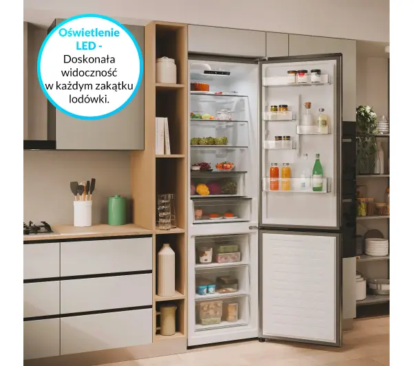 Candy FRESCO 300 ECN2CQTEX206 205cm Inox - Kup na Raty - RRSO 0%