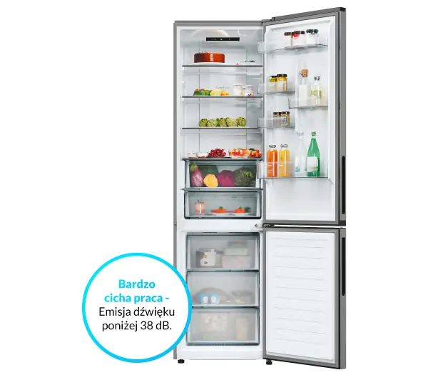 Candy FRESCO 300 ECN2CQTEX206 205cm Inox - Kup na Raty - RRSO 0%