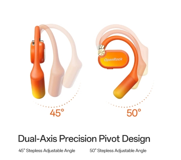 Oneodio OpenRock X Przewodnictwo Powietrzne Bluetooth 5.3 Funkcje AI Czarny - Kup na Raty - RRSO 0%