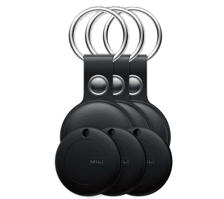 MiLi MiTag Duo Czarny + etui 3szt 