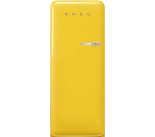 Smeg FAB28LYW6 Chłodziarka No Frost 153cm Żółty - Kup na Raty - RRSO 0%
