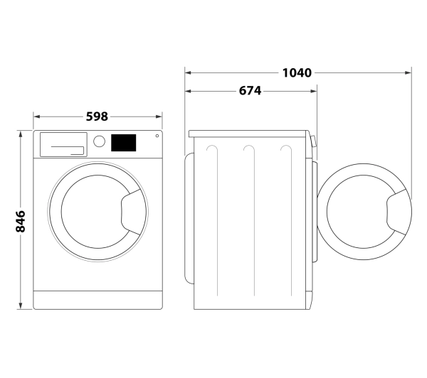Whirlpool C WD 86M WBS PL Funkcje AI AdaptiveDry 58,6cm 8kg Zdalne sterowanie - TRZECI -55%, ALBO 5-TY ZA 1ZŁ - Kup na Raty - RRSO 0%
