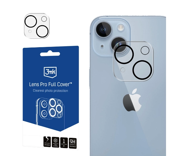 3mk Lens Pro Full Cover do iPhone 14 / 14 Plus