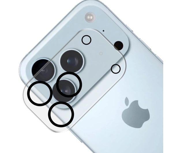 3mk Lens Pro Full Cover do Apple iPhone 17 Pro