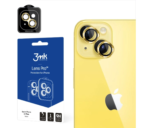 3mk Lens Protection Pro do iPhone 14 Plus Zółty