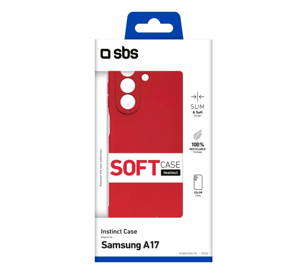 SBS Instinct do Samsung Galaxy A17 Czerwony