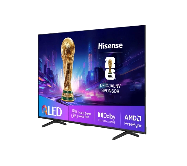 Hisense 55E7Q PRO 55" QLED 4K 144Hz VRR VIDAA TV Dolby Vision Dolby Atmos HDMI 2.1 - Kup na Raty - RRSO 0%