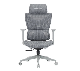 Anda Seat X-Air Mega XL Mesh Gamingowy do 120kg Tkanina Szary - Kup na Raty - RRSO 0%