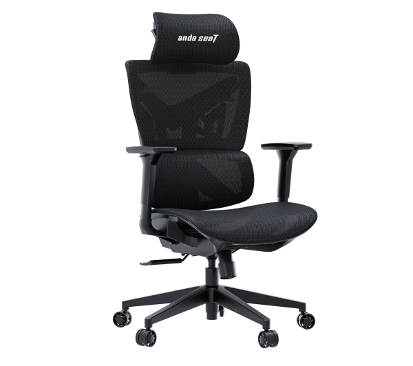 Anda Seat X-Air Mega XL Mesh Gamingowy do 120kg Tkanina Czarny - Kup na Raty - RRSO 0%